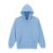 Gildan Heavy Blend kapucnis pulóver (világoskék)