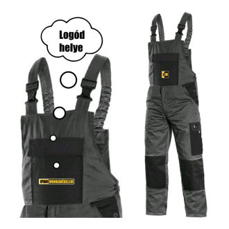   Feliratozás nadrágra - kis logó elöl középen (150x30, 100x100)