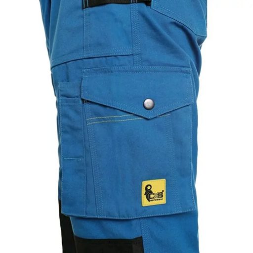CXS STRETCH kantáros munkásnadrág, világoskék