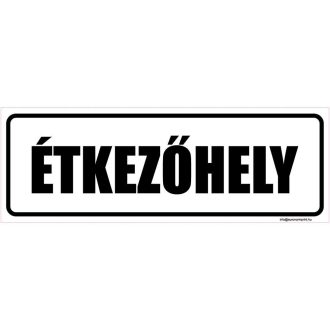 Étkezőhely - öntapadós 200x70