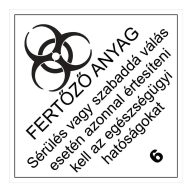 Fertőző anyag 2 - öntapadós 100x100