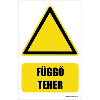 Függő teher - öntapadós 160x250