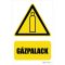 Gázpalack - öntapadós 160x250