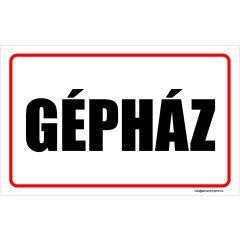 Gépház