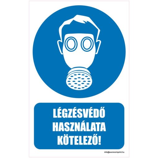 Légzésvédő használata kötelező