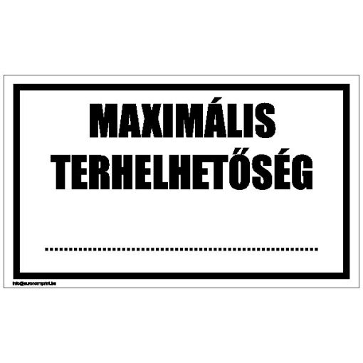 Maximális terhelhetőség