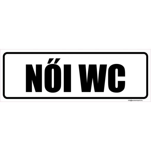 Női WC