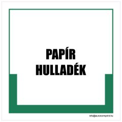 Papír hulladék