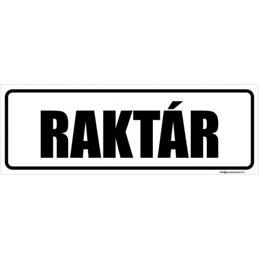 Raktár