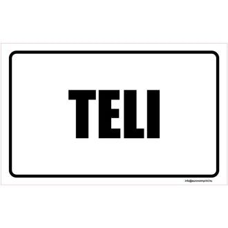 Teli - öntapadós 160x100