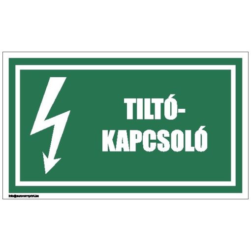 Tiltókapcsoló