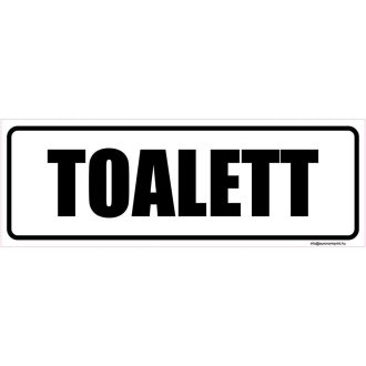 Toalett - öntapadós 200x70