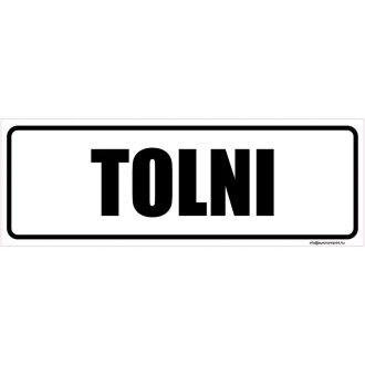 Tolni - öntapadós 200x70