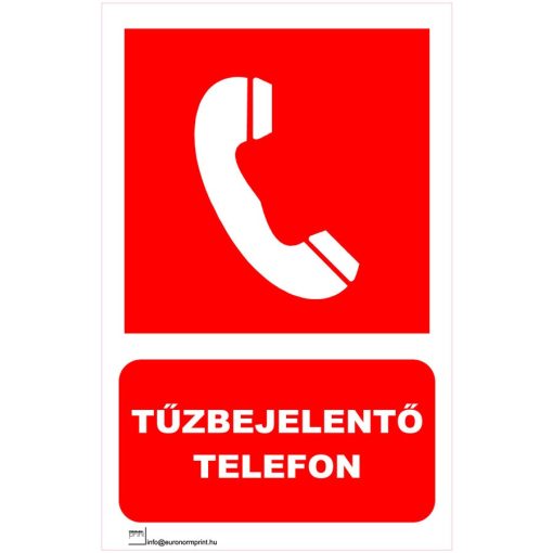 Tűzbejelentő telefon