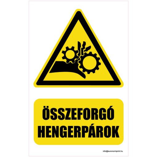 Vigyázz! Összeforgó hengerpárok