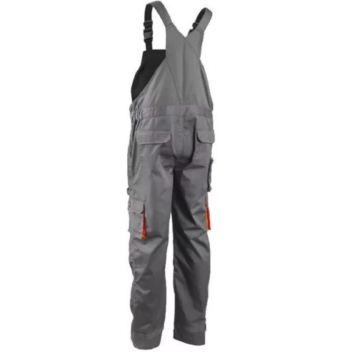 Coverguard Paddock II kantáros munkásnadrág (szürke-narancs)