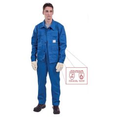   Coverguard antisztatikus lángálló kantáros munkásnadrág
