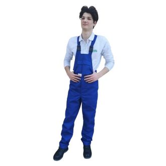 Coverguard lángálló kantáros munkásnadrág (királykék)