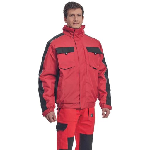 Max Neo munkás pilótadzseki (piros)