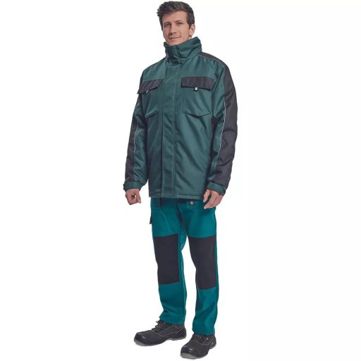 Max Neo téli munkáskabát (zöld)