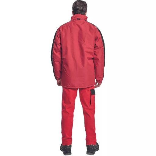 Max Neo téli munkáskabát (piros)