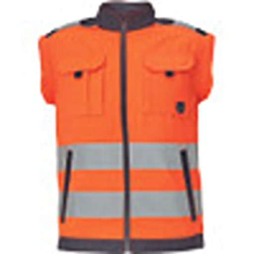Max Vivo jól láthatósági munkáskabát (narancs)