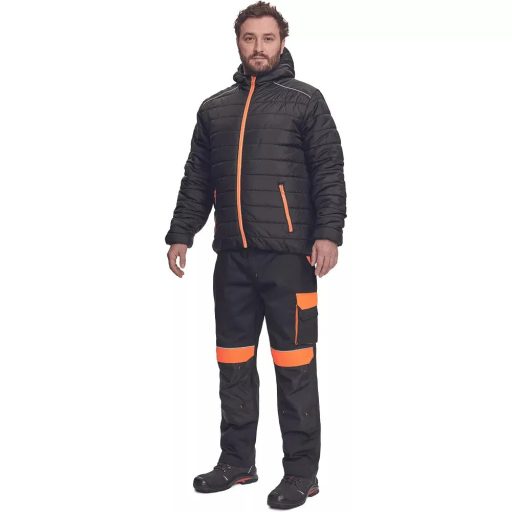 Max Vivo Light munkásdzseki (fekete-narancs)