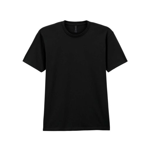 GILDAN® SOFTSTYLE® 183 gr/m2 környakas póló  Pitch Black  XL