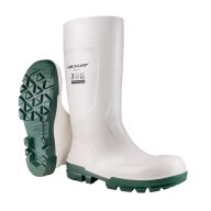 DUNLOP Work-IT SAFETY S4 FEHÉR PVC CSIZMA_47