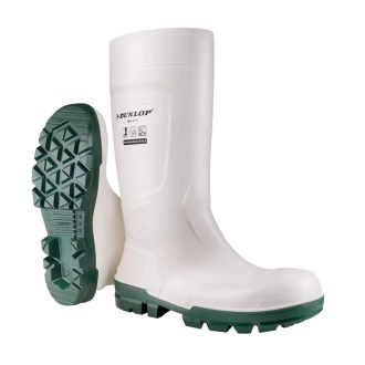 DUNLOP Work-IT SAFETY S4 FEHÉR PVC CSIZMA_38