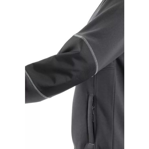 Kiji sötétszürke meleg cipzáras felső