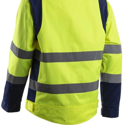 Hibana kabát HV sárga és sötétkék színben