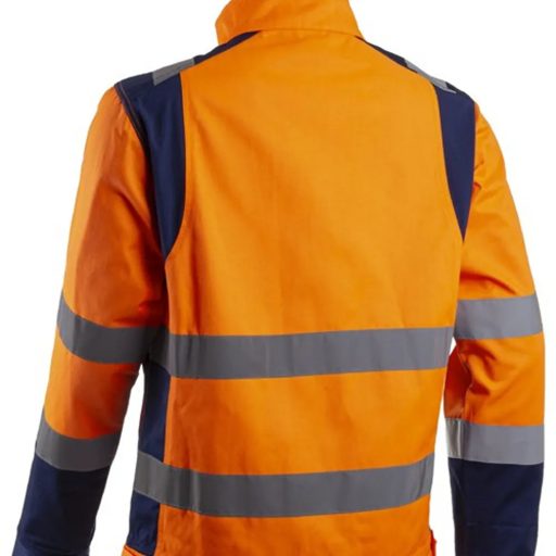 Hibana kabát HV narancs és sötétkék színben