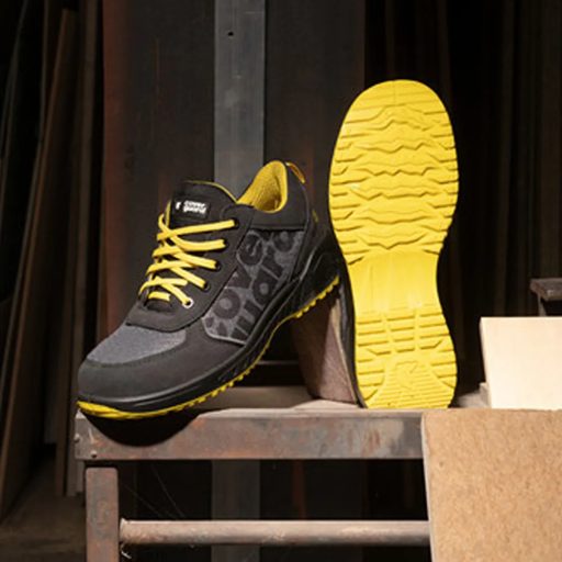 CLAW SWIFT S1P SRC ESD FEKETE/SÁRGA HÁLÓS VÉDŐBAKANCS_41