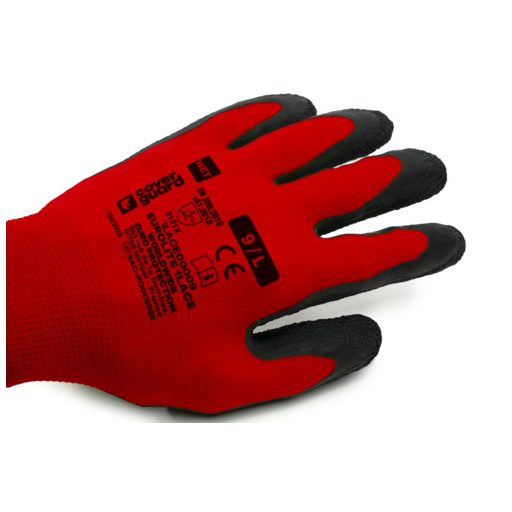 EUROLITE 1LACE PIROS KESZTYŰ TENYERÉN FEKETE LATEX_07