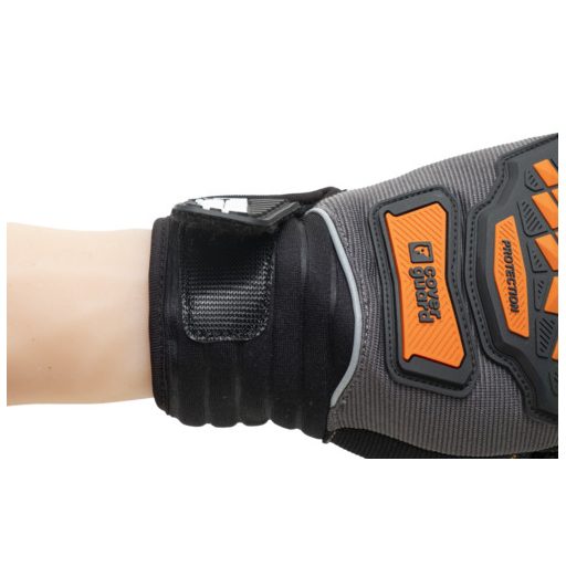 EUROSTRONG MX600 SZÜRKE/NARANCS KESZTYŰ BEÜTŐDÉS ELLEN_07