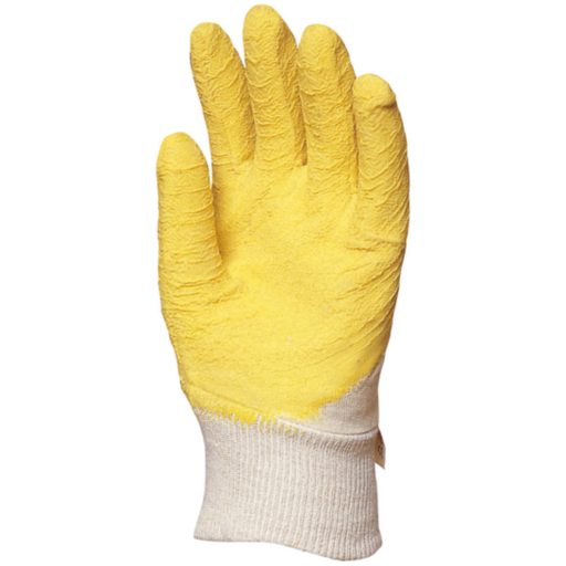 MÁRTOTT SÁRGA LATEX, CSÚSZÁSBIZTOS, SZELLŐZŐ KÉZHÁT_10