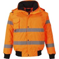Portwest Hi-Vis 3 az 1-ben bomber dzseki (narancs)