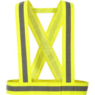 Portwest Hi-Vis vállpánt (láthatósági mellény) (sárga)