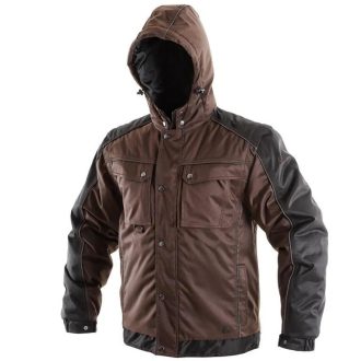 Irvine 2in1 téli kabát (barna/fekete)