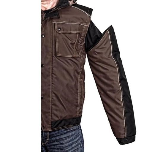 Irvine 2in1 téli kabát (barna/fekete)