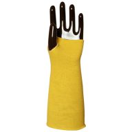   KÖTÖTT SÁRGA KEVLAR KARVÉDŐ, HŐ- ÉS VÁGÁSBIZTOS_36 CM