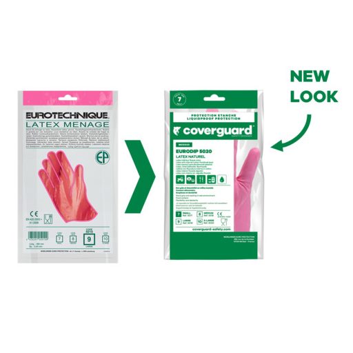 HTG RÓZSASZÍN GUMIKESZTYŰ, 30CM/0,4MM, BOLYHOZOTT BELSŐ_S