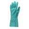 MÁRTOTT ZÖLD NITRIL KESZTYŰ, VEGYSZERÁLLÓ, 33CM/0,46MM_7
