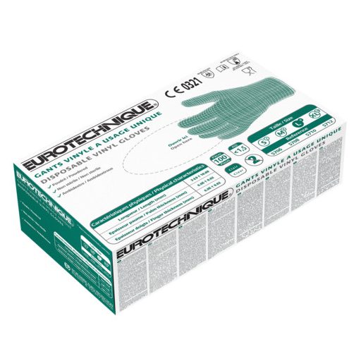 VINYL KESZTYŰ, LÚGÁLLÓ, PÚDEROZOTT_S (ST)