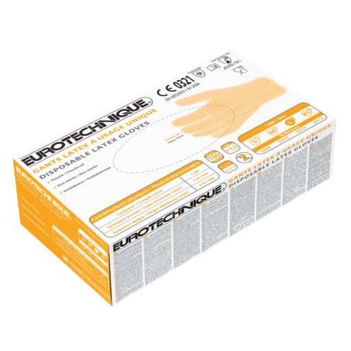 LATEX VIZSGÁLÓKESZTYŰ, PÚDEROZOTT_S