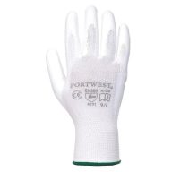 Portwest A120 nylon PU tenyérmártott kesztyű (11, fehér)
