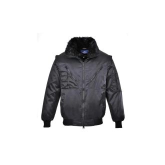 Portwest PJ10 pilóta dzseki (fekete)