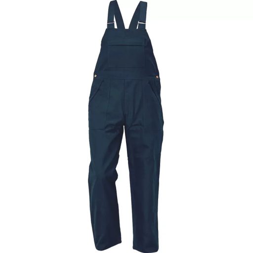 COEN lángálló, antisztatikus kantáros munkásnadrág (sötétkék)