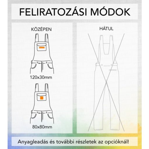 Rock kantáros nadrág